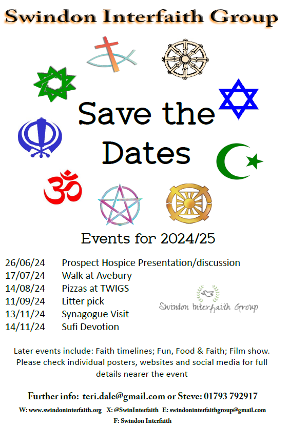 We are delighted to share the initial 'save the dates' for our 2024 programme of activities.