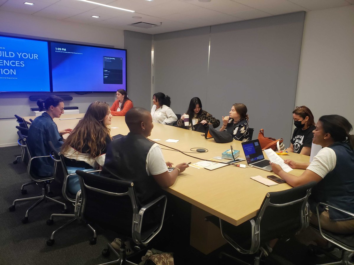 womensaudio's tweet photo. Our #SpringInterns embarked on an inspiring journey to @dolbylabs as part of our Internship program, and it was an experience we know they will cherish forever!✨ 

Inspired by this experience? Check out our summer programs on our website! https://t.co/skjKNXtQkD