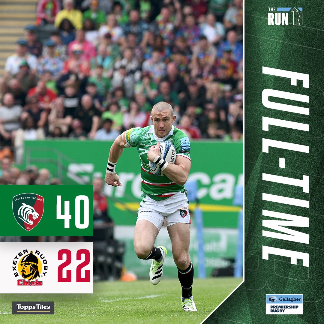 Win at home 😀😀😀

#LEIvEXE 🏉 #COYT 🐯