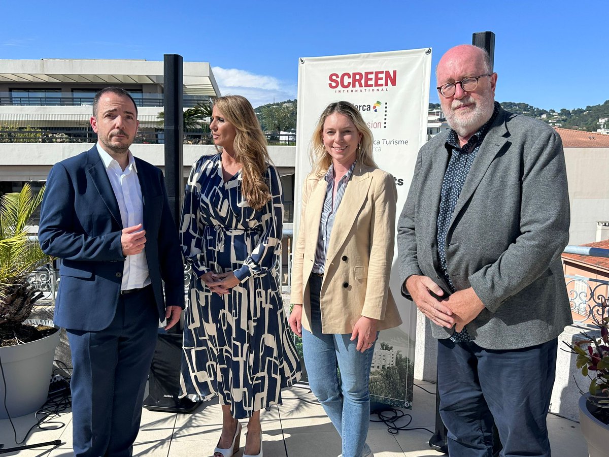 Now at #Cannes2024!🌿

 <a href="/JaumeRV/">Jaume Ripoll Vaquer</a> is presenting #AMFF2024 at the MALLORCA MEETS CANNES session organized by Screen International in collaboration with the <a href="/MallorcaFilmCo/">Mallorca Film Commission</a> <a href="/MallorcaTourism/">Fundació Turisme Responsable de Mallorca</a>✨