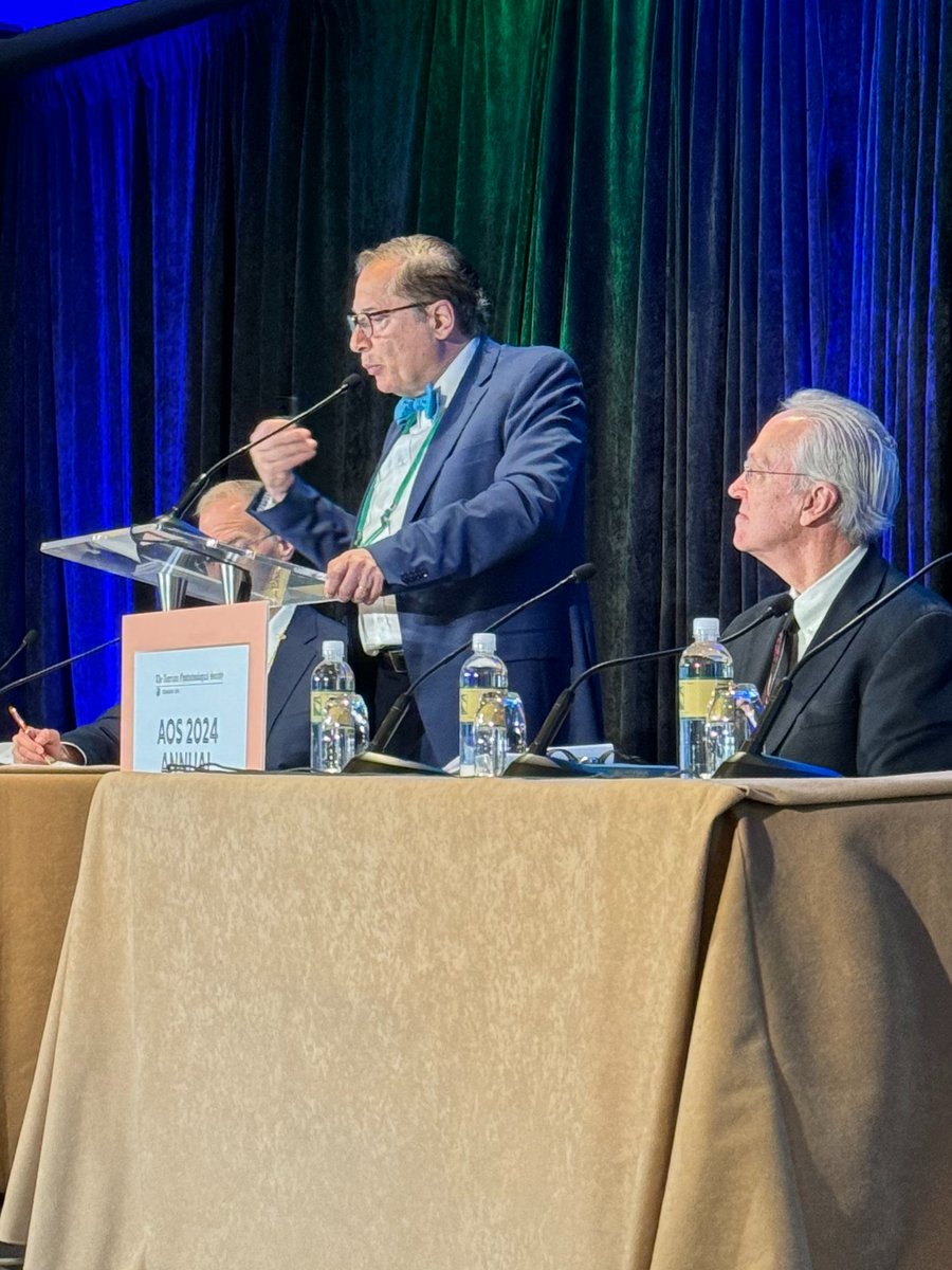 Symposium at <a href="/aostweets/">AOS Org</a> meeting on equity, equality, and bias in #ophthalmology.

Followed beautiful Marilyn Miller Lecture by George Bartley (<a href="/MayoClinic/">Mayo Clinic</a> <a href="/MayoClinicEye/">Mayo Clinic Department of Ophthalmology</a>).

Speakers: <a href="/spamfriedrice/">쩜</a>, Lou Pasquale (<a href="/IcahnMountSinai/">Icahn School of Medicine at Mount Sinai</a> <a href="/NYEEResidency/">Ophthalmology Residency Program at NYEE</a>), Dimitri Azar, Lainie Ross (<a href="/UofR/">University of Rochester</a>)