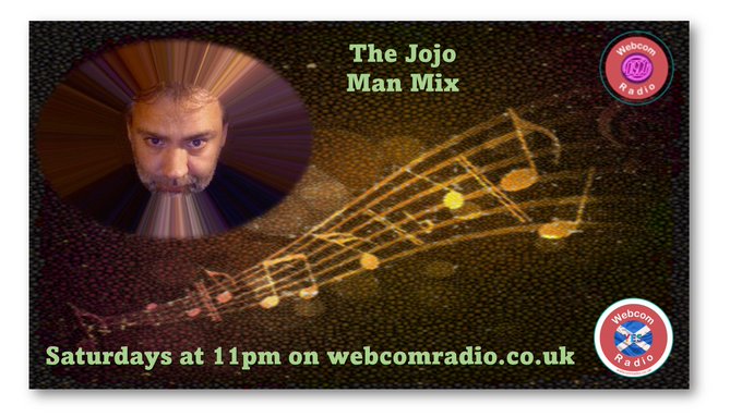 In 15 mins on webcomradio.co.uk @TheJoJoManBand 's Jojo Man Mix A superbly selected set of sensational sounds from Nick Woodgate Tune in here --> webcomstream.co.uk/public/webcomr… #webcomradio #JojoManMix