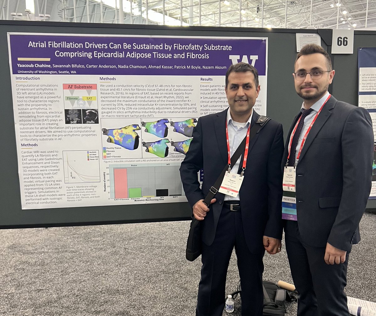 Yaacoub C. Chahine (@yaacoubc) on Twitter photo Presenting our work at #HRS24 showing that AF drivers can be sustained by the fibrofatty substrate comprising epicardial adipose tissue and fibrosis! <a href="/NazemAkoum/">Nazem Akoum</a> <a href="/pmjboyle/">Patrick M Boyle</a> <a href="/UWMedHeart/">UWashington Heart Institute</a> <a href="/UWCardiology/">UW Cardiology</a> <a href="/uwashfellows/">Univ. of Washington Cardiology Fellows</a> Presenting our work at #HRS24 showing that AF drivers can be sustained by the fibrofatty substrate comprising epicardial adipose tissue and fibrosis! <a href="/NazemAkoum/">Nazem Akoum</a> <a href="/pmjboyle/">Patrick M Boyle</a> <a href="/UWMedHeart/">UWashington Heart Institute</a> <a href="/UWCardiology/">UW Cardiology</a> <a href="/uwashfellows/">Univ. of Washington Cardiology Fellows</a>