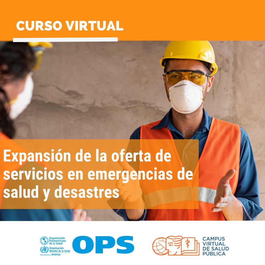 Este curso virtual tiene como objetivo sensibilizar a las autoridades y al personal de salud sobre la importancia de mantener la continuidad de los servicios esenciales en situaciones de emergencias de salud y desastres. Accede aquí: campusvirtualsp.org/es/curso/expan…