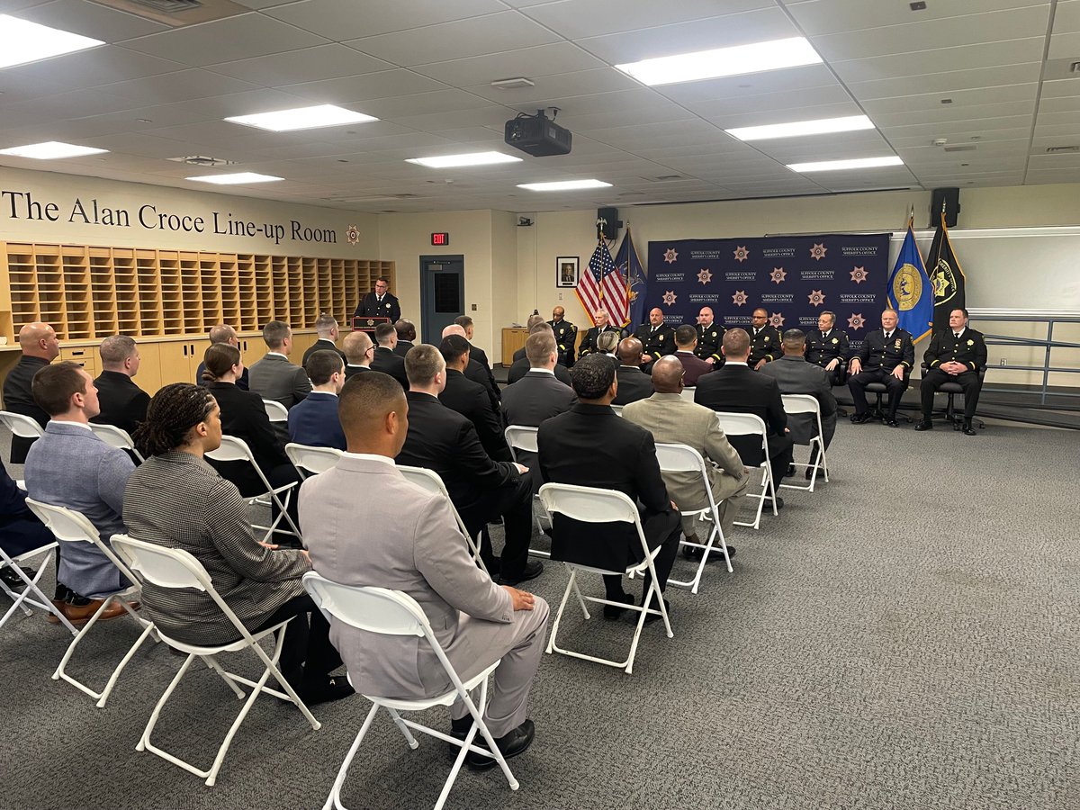 On Monday, the Suffolk Sheriff's Office welcomed 30 new correction officers to the ranks. Following their official swearing-in ceremony, the new recruits headed to the Suffolk County Sheriff's Office Academy Bureau to begin their rigorous four-month training program.