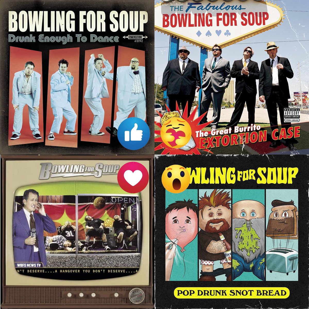 What's your favorite? Let us know!

Will you catching one of our' A Hangover You Don't Deserve' shows?
BowlingForSoup.com