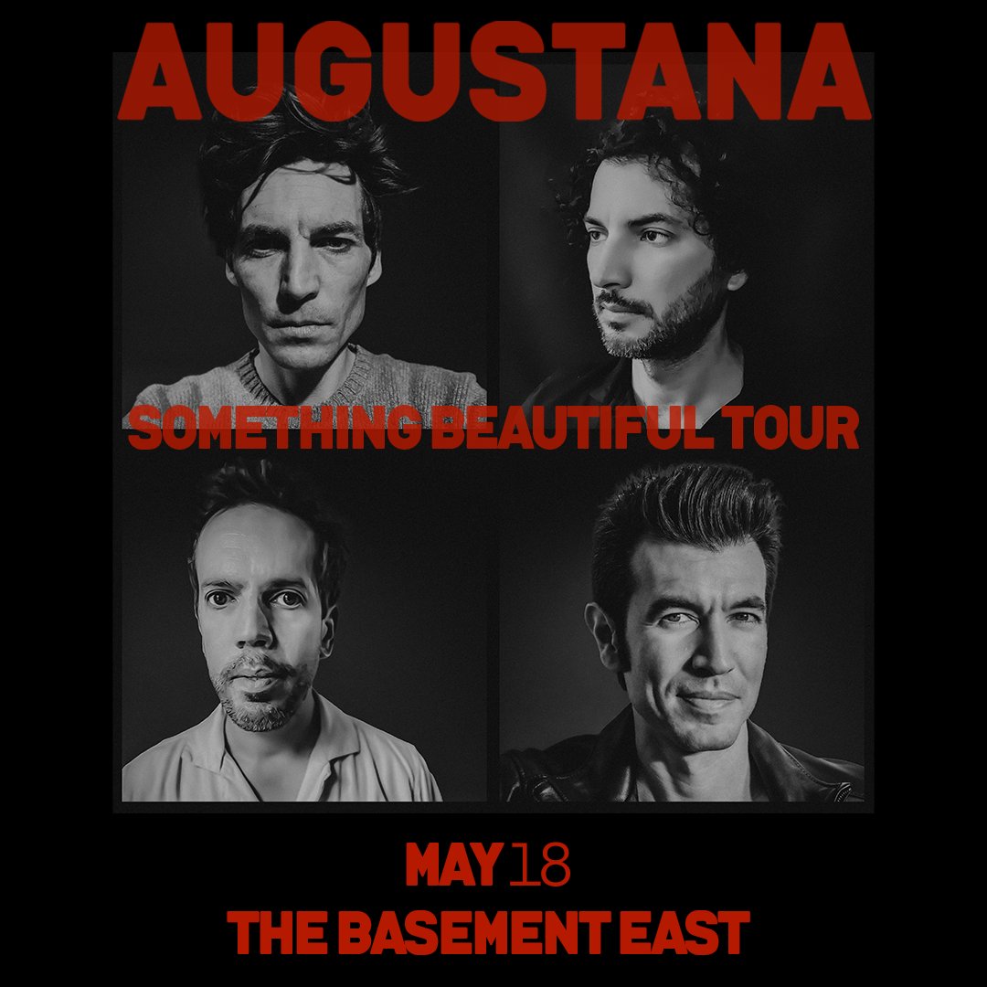 TONIGHT! We've got Augustana in the house at 8PM with verygently! Doors open at 7PM. Grab tickets now at the link or at the door. bit.ly/3tgpZKU