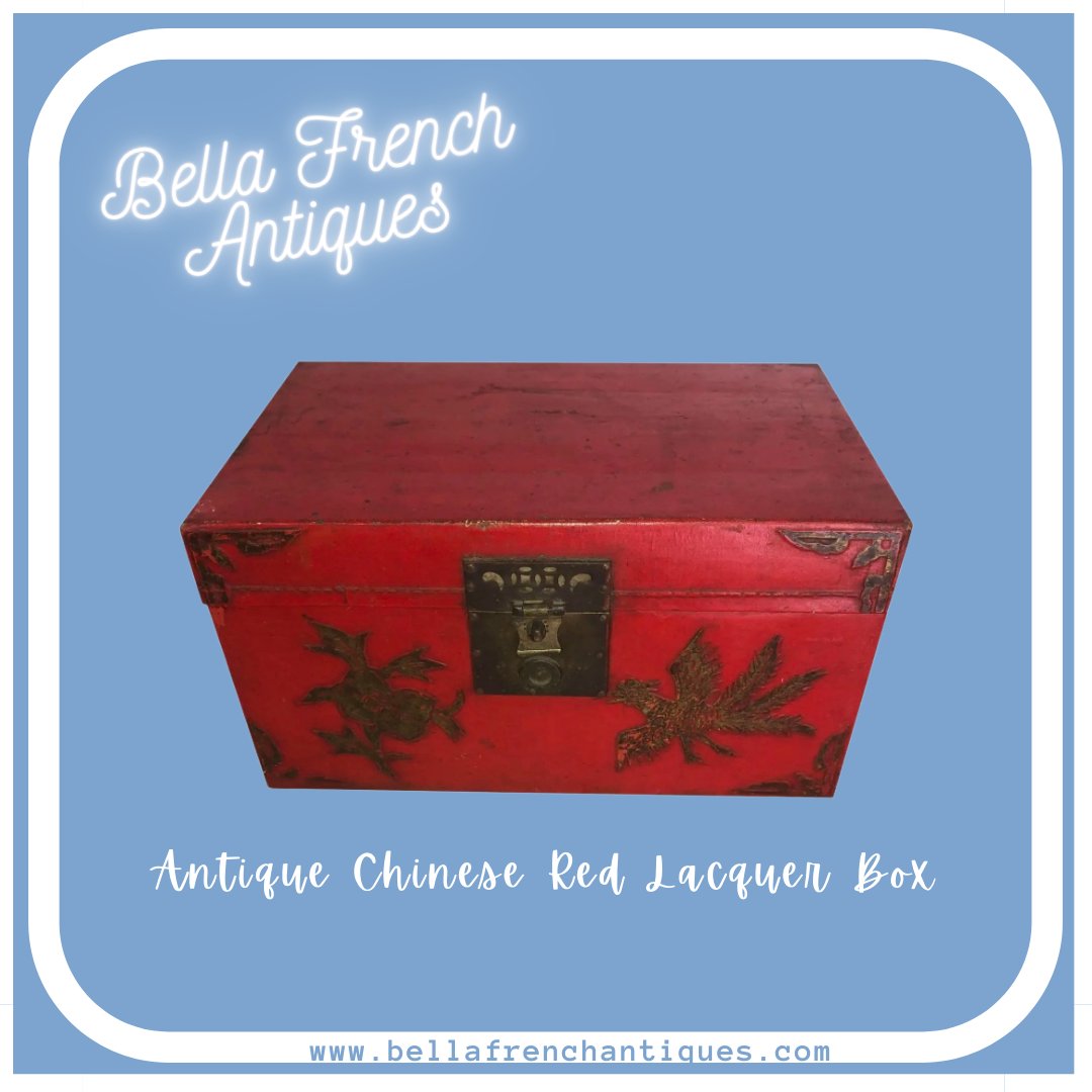 Antique Chinese Red Lacquer Box

l8r.it/3eHT

#bellafrenchantiques #antiquechinesebox #redlacquerbox #chinesebox #antiquebox #chineseantiques #antiquestore #dallasantiques #homedecor