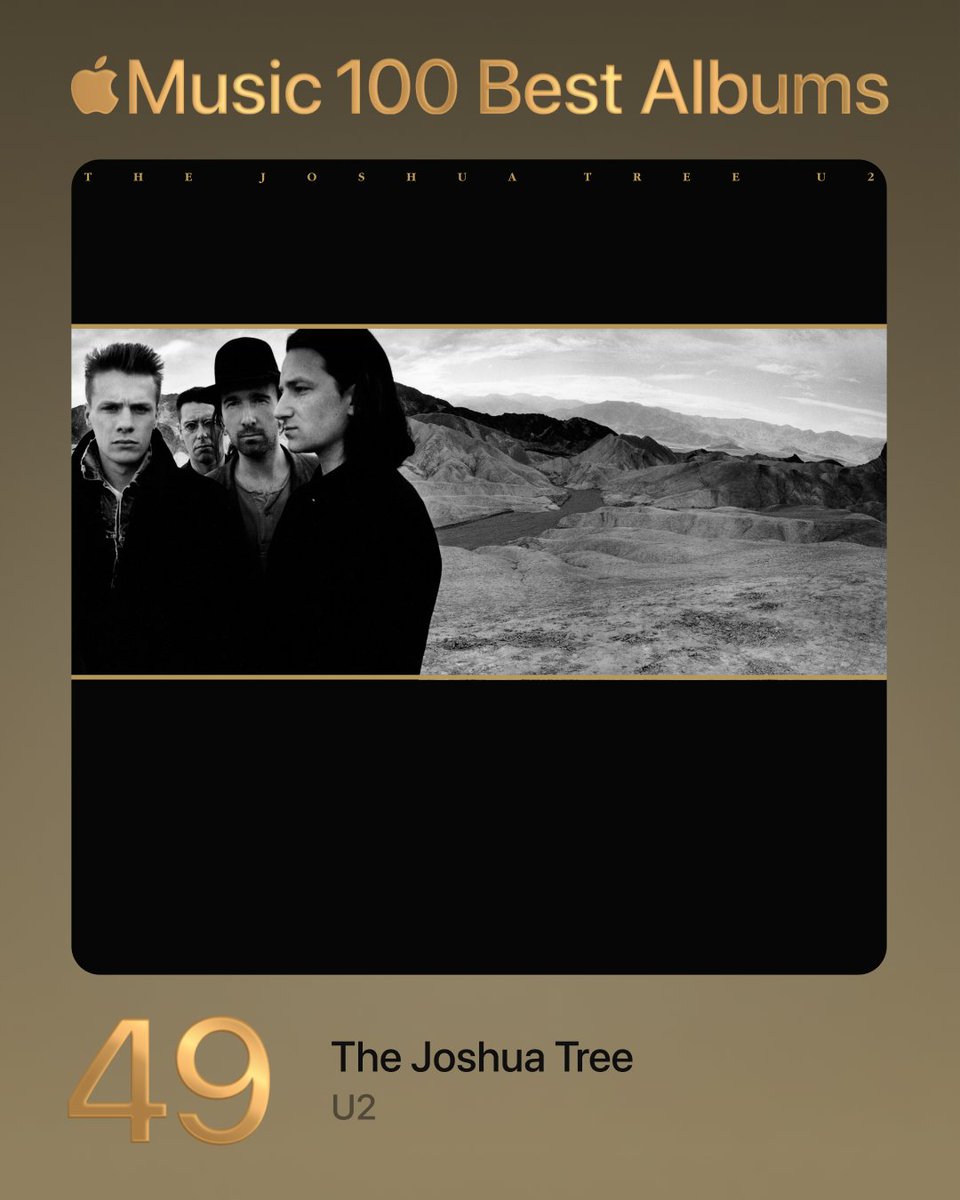 49. The Joshua Tree - U2 #100BestAlbums