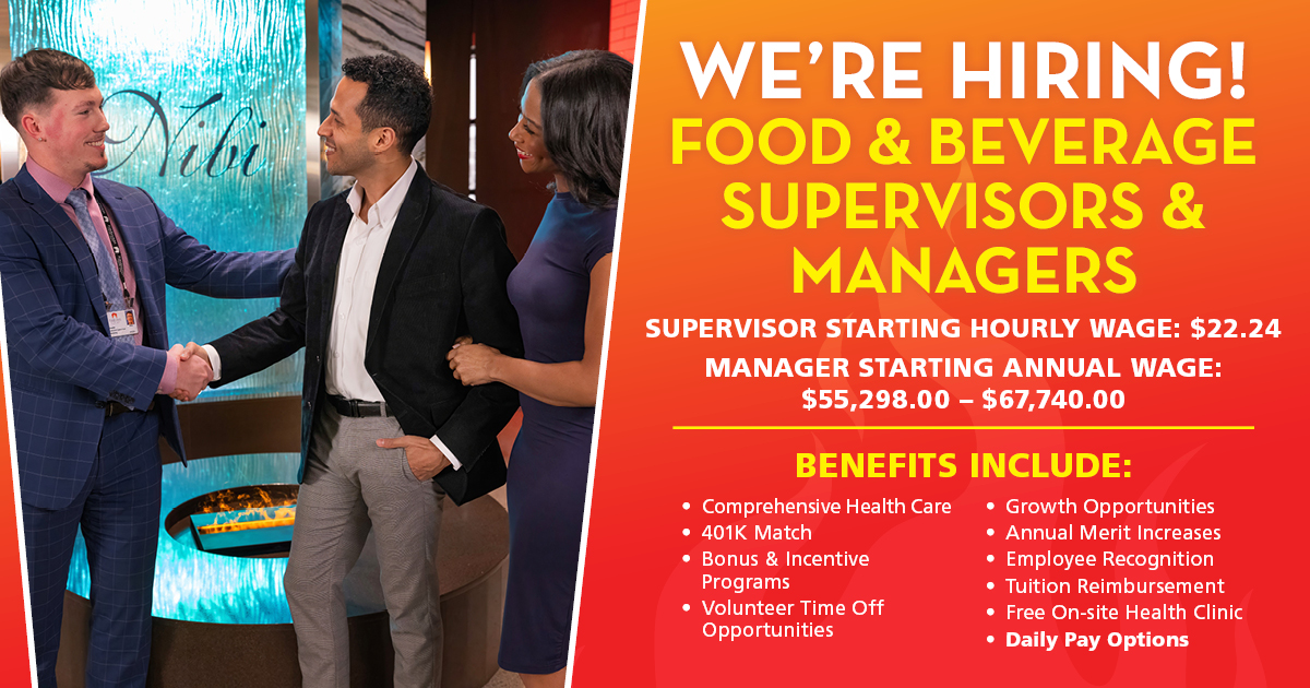 Join our Food & Beverage leadership team and explore a world of culinary diversity! From fine dining to grab-and-go, you'll rotate through various restaurants, gaining invaluable experience along the way. Start your career search here: ow.ly/o1gw50RyARp