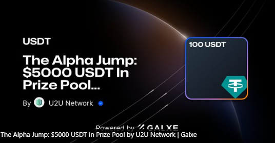 Ahoy On Deck We Got Good News 🎁  Everyone Is Qualified For $5000 USDT Raffle Pool of U2U Network Campaign powered by
<a href="/Galxe/">Galxe</a>
Easy peasy steps guys   
Join here: tinyurl.com/U2U-Galxe-Apr1. Then you will be in a $5000 raffle pool and additional future reward   #Giveaways