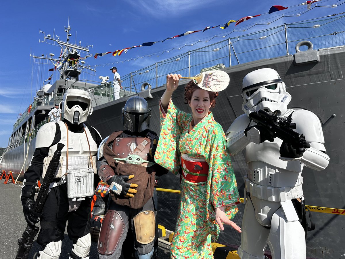 tk6904's tweet photo. 下田黒船祭、初日の撮れ高
#黒船祭 #BlackShipFestival
#501st #JapaneseGarrison https://t.co/c9Nw2I5BmE
