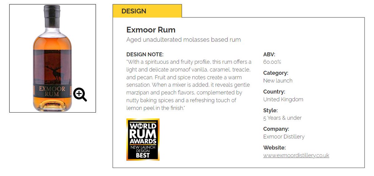 Here's a little exclusive on <a href="/X/">X</a> Exmoor Rum has won best new launch at the World Rum awards!

We have added a couple more of our personal batches back onto the website, they will be gone by shortly!

Grab yours's now 👇

exmoordistillery.co.uk/shop/