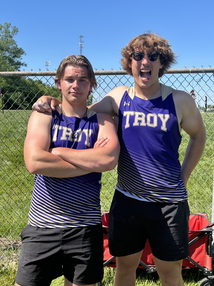 Good luck to our Trojan discus throwers at Sectionals in Mexico MO!!! #trojanpride #throwfar #roadtostate