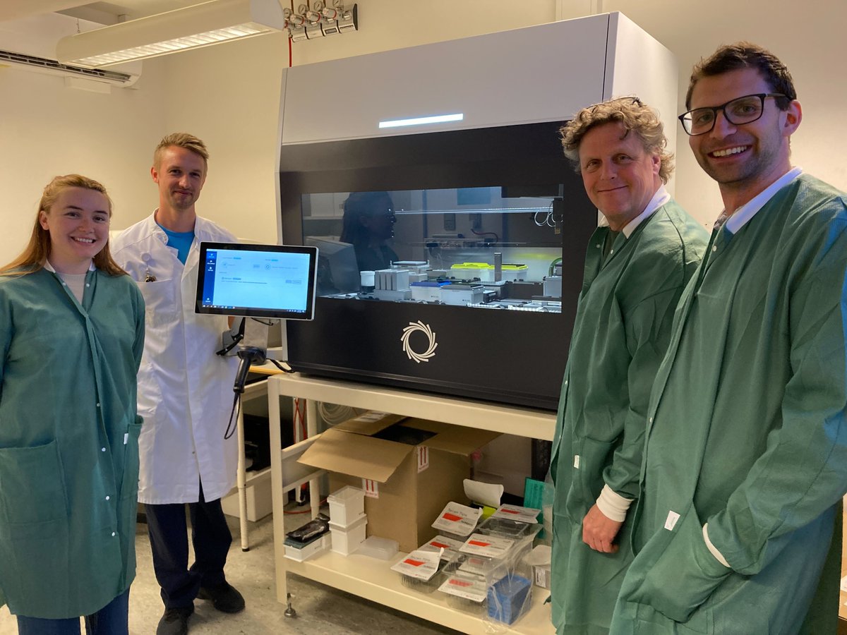 nanopore's tweet image. TurBOT's ready to go!
The team at @RegionH are leveraging the fully automated, cutting-edge device to enhance their microbial and clinical research capabilities.
Learn more about TurBOT: bit.ly/3wDdL12
More updates coming next week at #nanoporeconf. @Born2bewildtype
