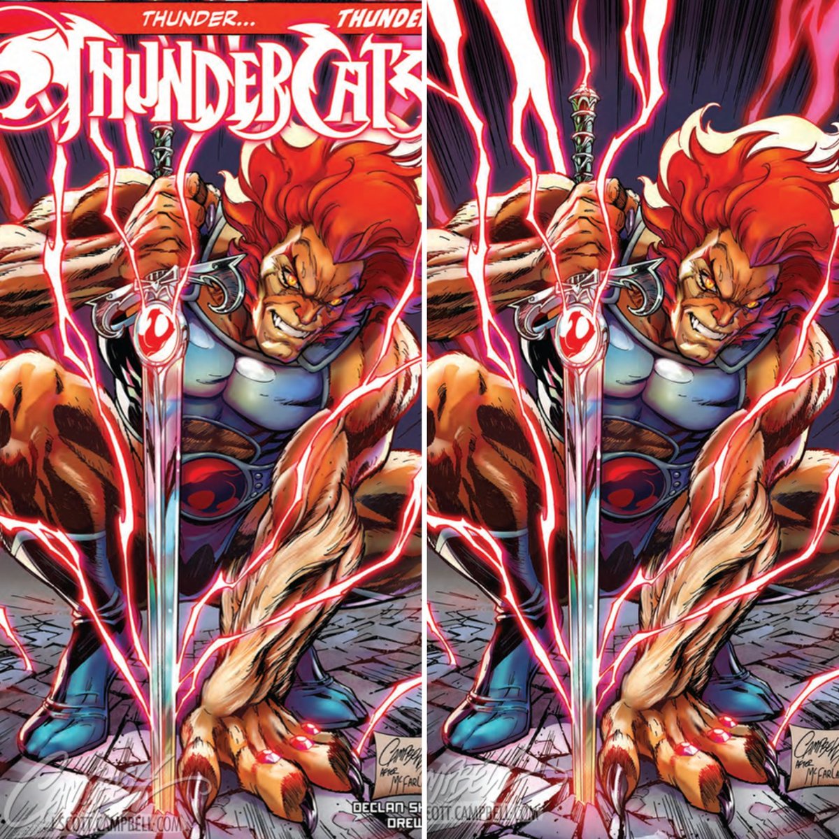 :: Hoooo! :: I just successfully ordered the @jsc_store variant cover of #ThunderCats No. 4 with art by @JScottCampbell and colors by @TanyaLehoux.