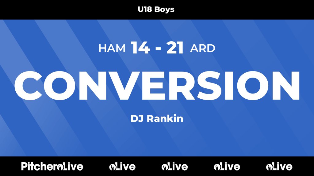 13': DJ Rankin kicks a conversion for Hamilton Rugby Club 🙌 #HAMARD #Pitchero hamiltonrugbyclub.co.uk/teams/158943/m…