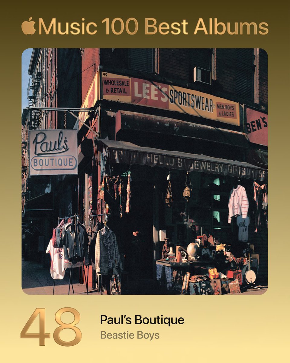 48. Paul’s Boutique - Beastie Boys #100BestAlbums