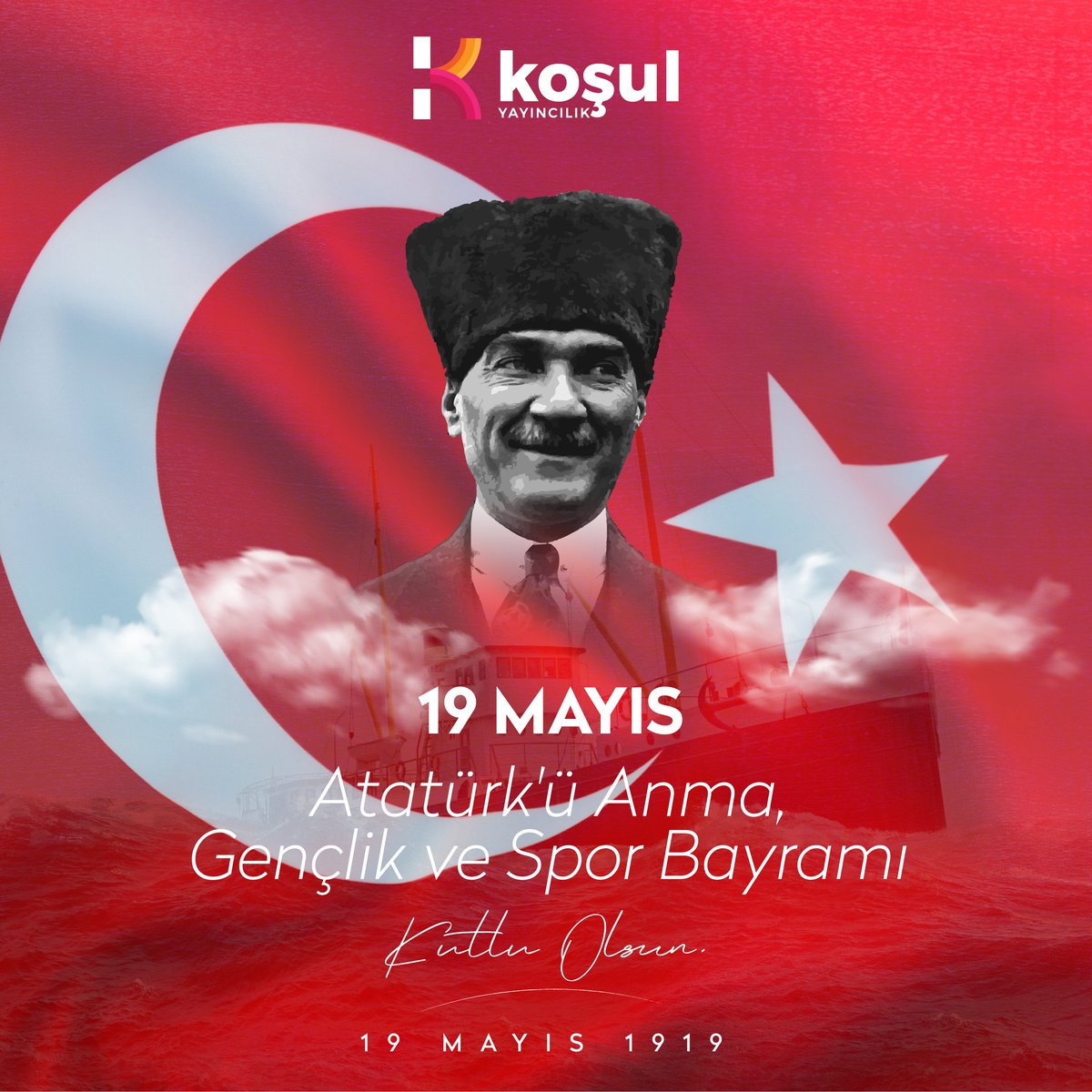 19 Mayıs Atatürk’ü Anma, Gençlik ve Spor Bayramımız Kutlu Olsun. 🇹🇷

#19Mayıs #AtatürküAnmaGençlikveSporBayramı