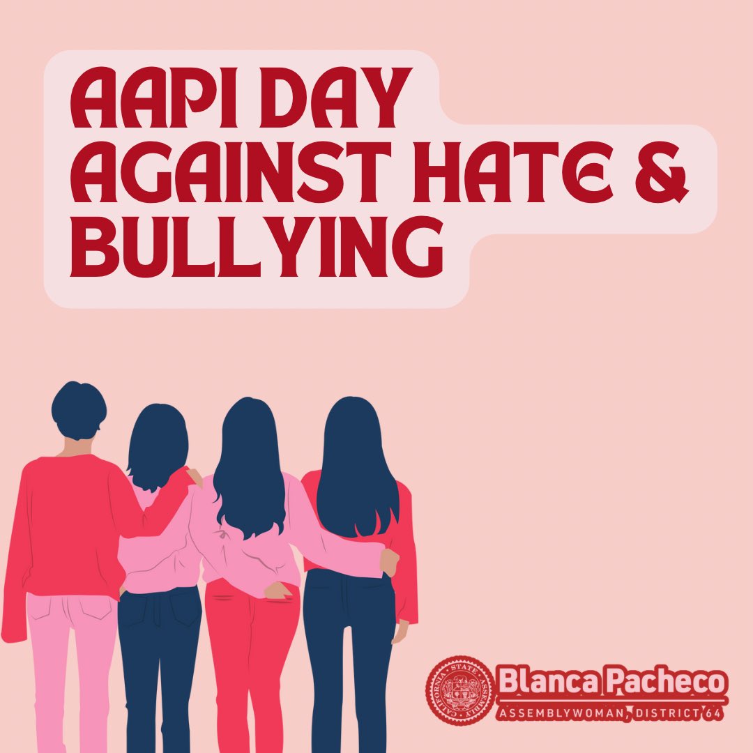 On the 6th annual #AAPI Day Against Hate & Bullying, we stand united against discrimination & violence. Since the start of the pandemic, nearly 11,500 cases of anti-AAPI violence have been reported. Let's continue to support and protect our AAPI community: stopaapihate.org