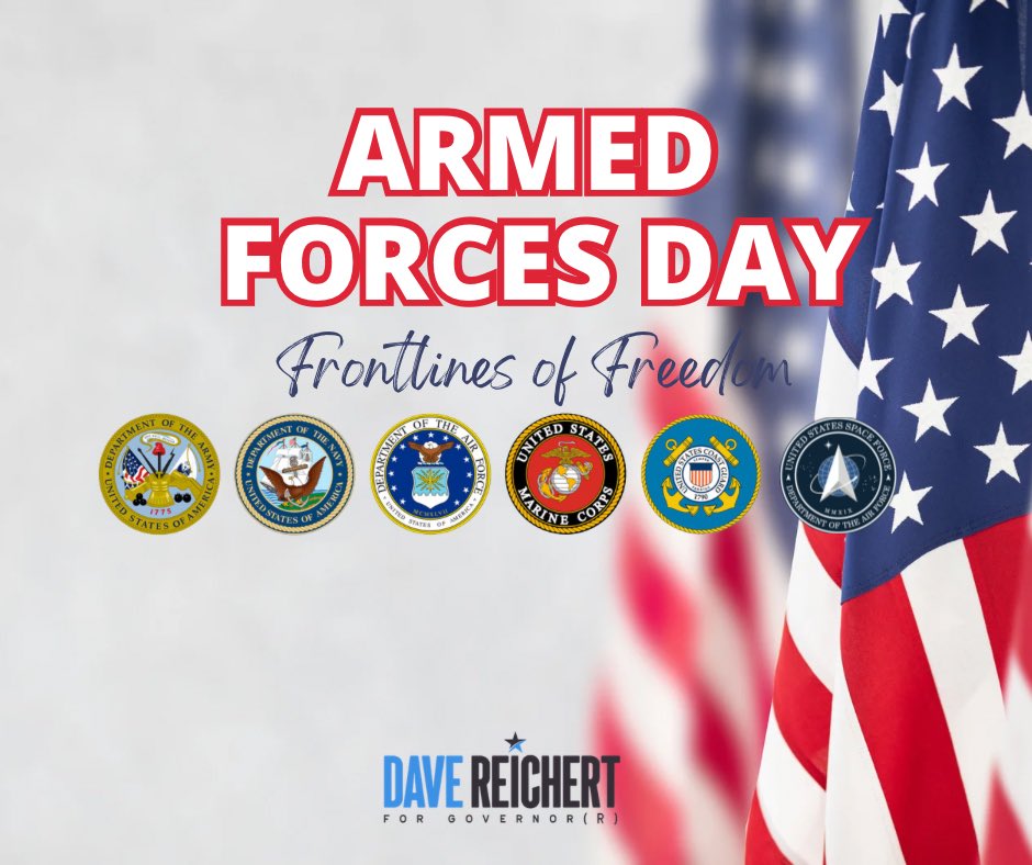 On Armed Forces Day, we honor those who serve on the frontlines of freedom for our nation. May God bless our service members. 🇺🇸
