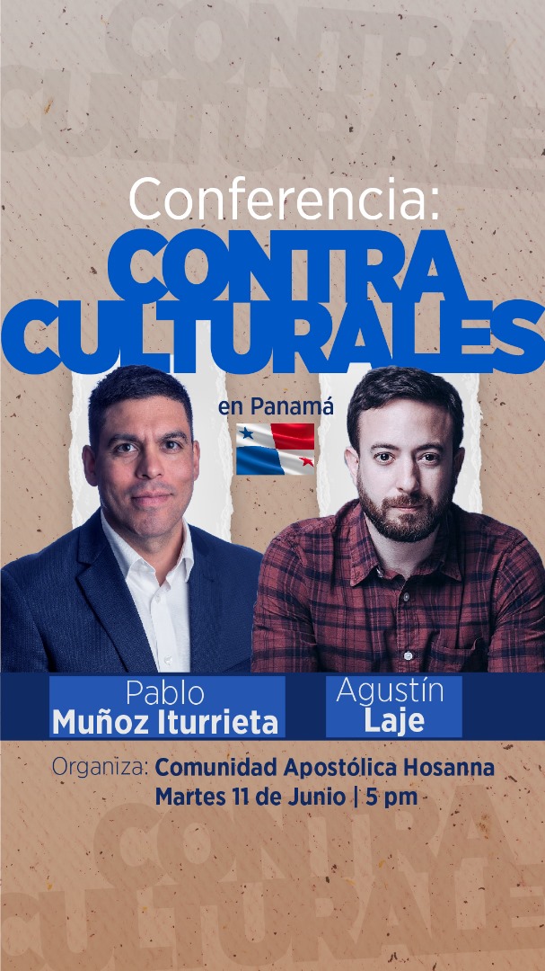 ¡🔊Información importante!

<a href="/AgustinLaje/">Agustín Laje</a> y <a href="/PMunozIturrieta/">Pablo Munoz Iturrieta</a> estará en la Ciudad de Panamá…Conferencia CONTRACULTURALES 2.0

🗓️Fecha: Martes 11 de Junio 
⏰ Hora: 5 pm 
Adquiere tu ticket en oficinas de @ajprovida