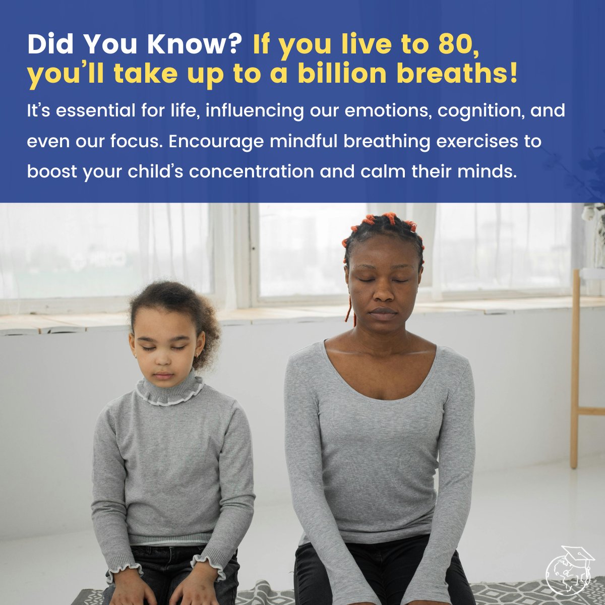 Did you know? If you live to 80, you'll take up to a billion breaths!

Read more about it in the article below!

brainfacts.org/brain-anatomy-…

#parentingtips #mindfulbreathing #dyslexiasupport #readingskills #writingskills #dyslexiatherapy