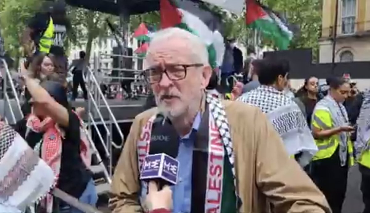 'The #Nakba didn't end in 1948. It is an ongoing campaign of ethnic cleansing, violence and occupation.' @jeremycorbyn #FreePalestine