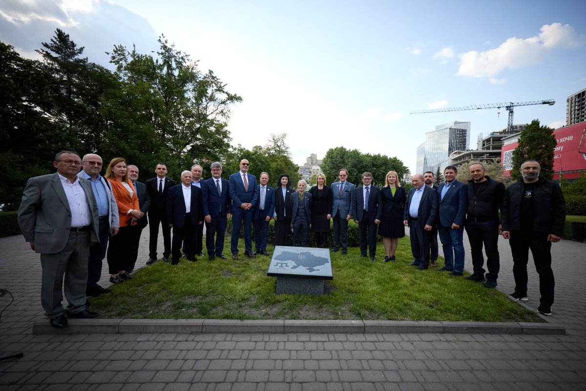ZelenskyyUa's tweet photo. Today, we mark 80 years since the deportation of the Crimean Tatars and commemorate victims of this genocide.

Only with the weakening of the then Moscow authorities and the restoration of Ukraine's independence were the Crimean Tatars able to establish the truth about the crime of genocide—the deportation of the Crimean Tatar people—at the state level and resume their normal lives in Crimea.

Until 2014, Crimea was a truly happy home for many of our people, and it will be again—certainly—when the strength of our resilience, weapons, diplomacy, and the power of justice for Ukraine ensure Crimea's liberation from occupation.

The peninsula, which is destined to become one of Europe's best places to live, will be exactly that. Without Russia.