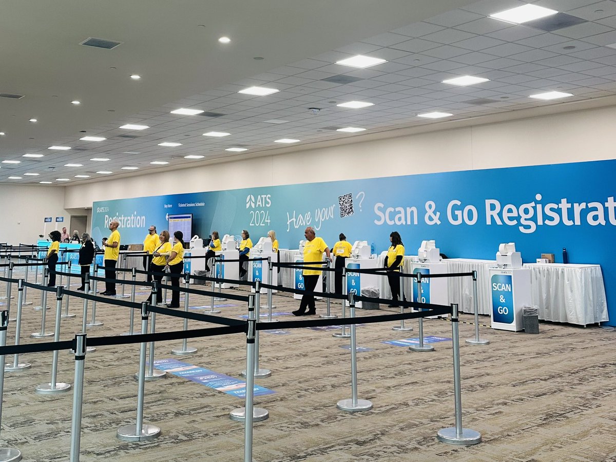 Are you registered for the American Thoracic Society Conference at San Diego Convention Center? We are looking forward to the Opening Ceremony at 4:30 PM today. #ATS2024 #APSR #SanDiego