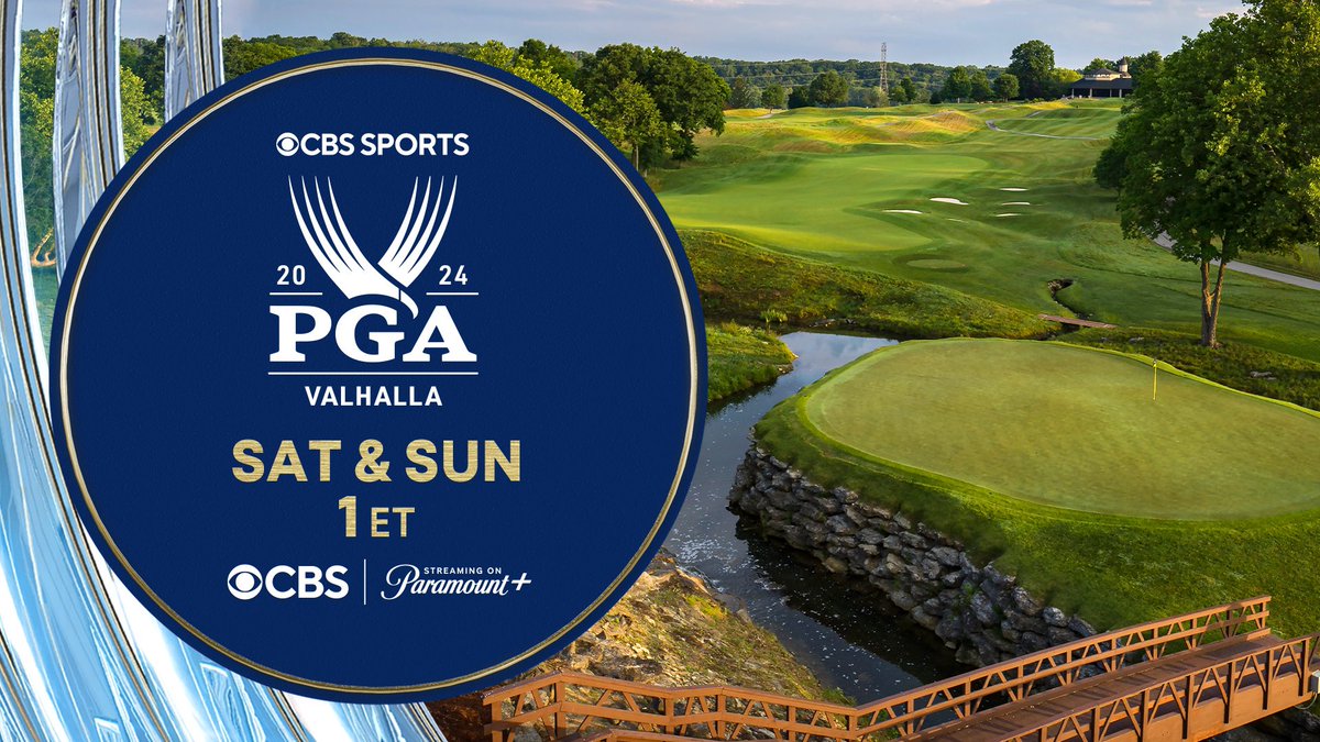 Third round action from the #PGAChamp coming up 🙌 Watch live coverage at 1pm ET on CBS 📺 or streaming on @paramountplus!