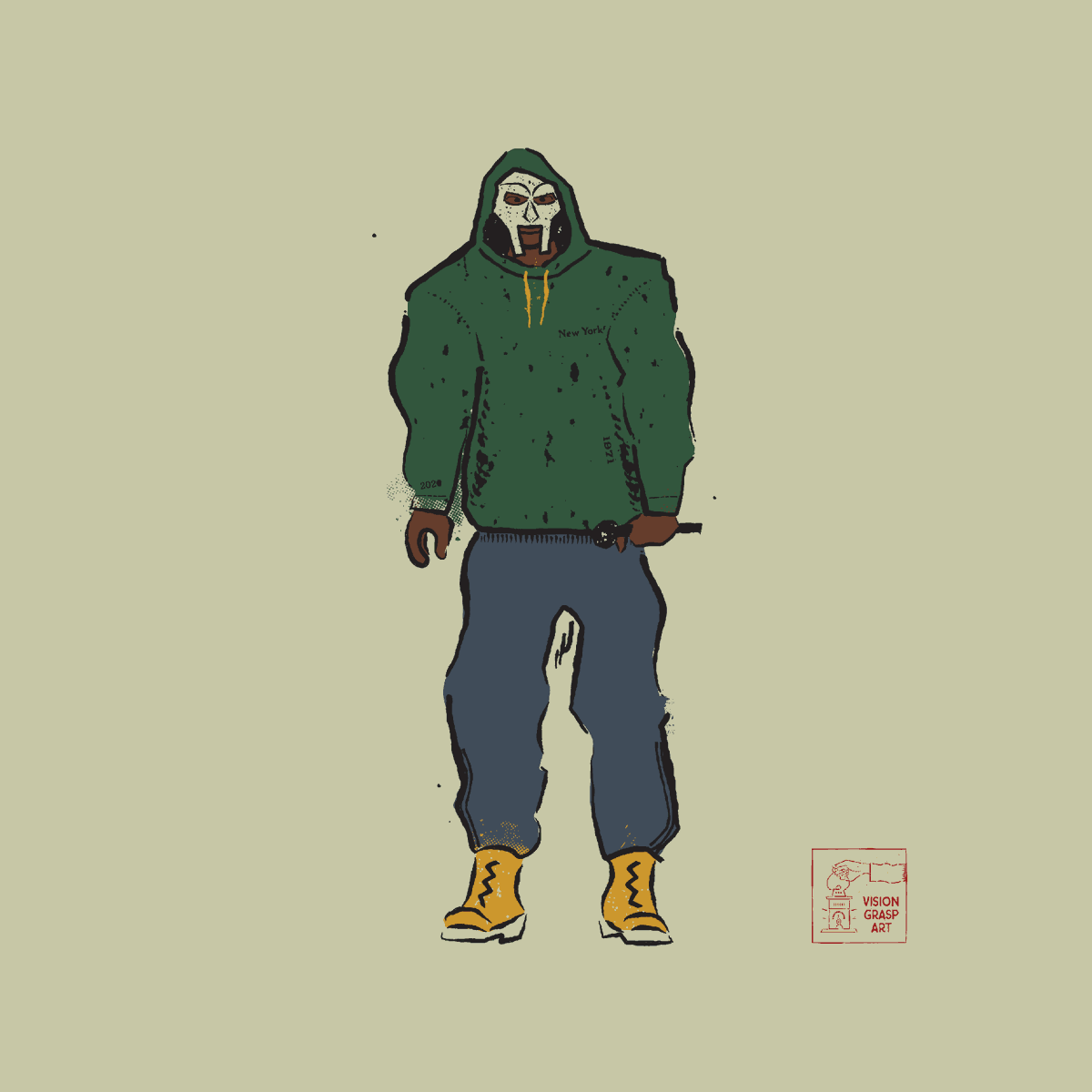 VisionGraspArt's tweet photo. MF DOOM

#illustration #hiphop https://t.co/g9gMekQqDs