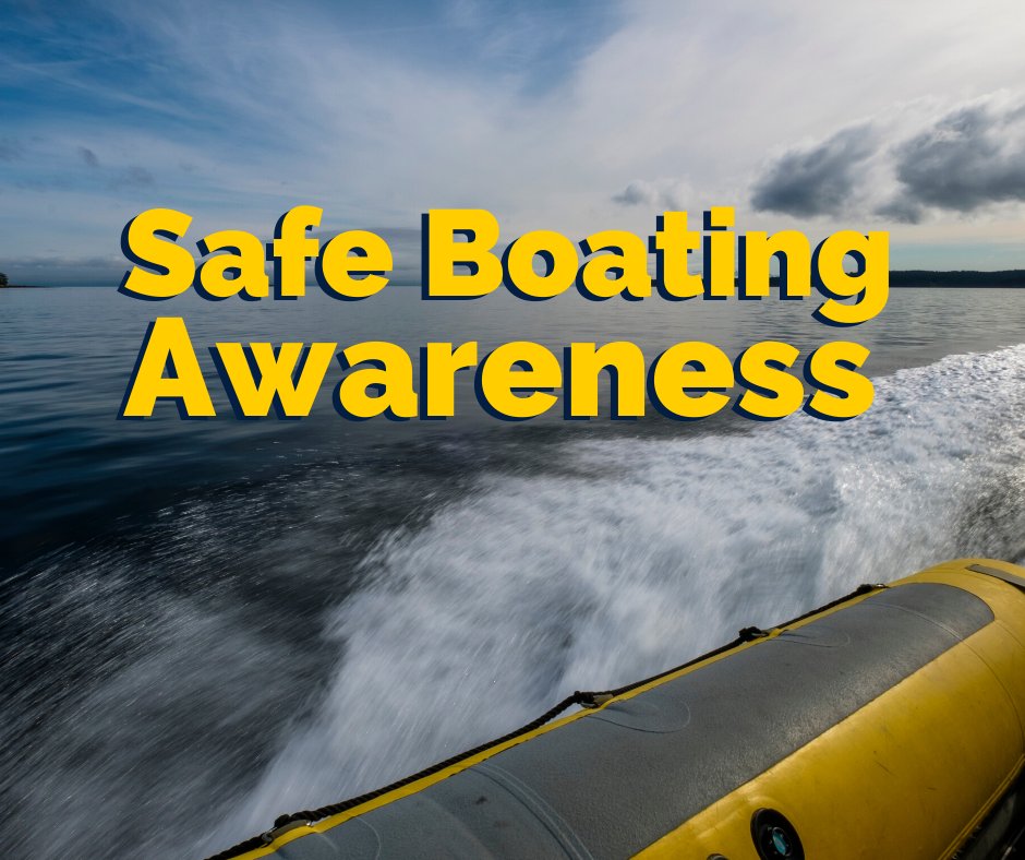 SAFE BOATING AWARENESS WEEK (May 18-24). The NFFD has 2 marine units and we hope that you will follow our lead in safe boating! Please visit the Canadian Safe Boating Council to be reminded of the 5 key messages for boating safely. csbc.ca/en/safe-boatin…