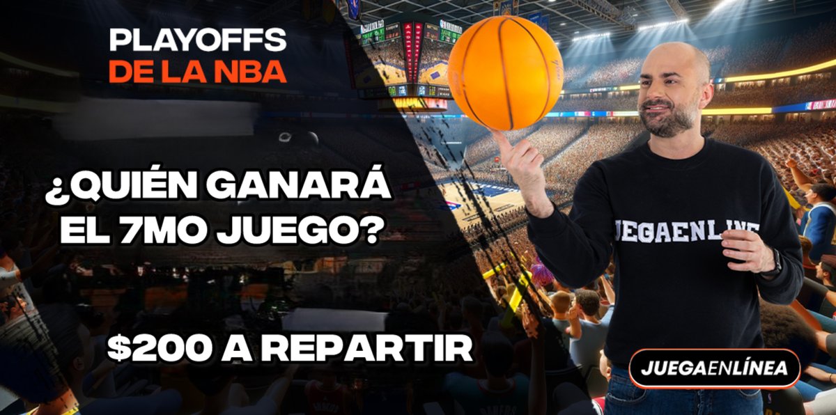 JORNADA DECISIVA EN LA NBA‼️

¿Quiénes avanzarán en los #NBAPlayoffs?

#Knicks 🆚 #Pacers
#Nuggets 🆚 #Timberwolves

Participa⬇️⬇️⬇️
Dando RT y MeGusta
✅Comenta pronosticos y usuario activo
1⃣ comentario por usuario
2⃣0⃣0⃣💲 a repartir entre 🔟 ganadores
Mañana hasta las 3:30 PM