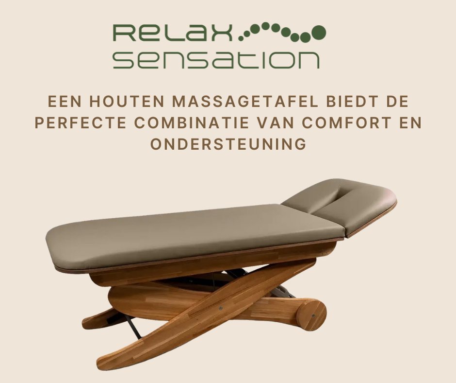 massagetafel's tweet image. Een houten massagetafel biedt de perfecte combinatie van comfort en ondersteuning. 
#Comfort  #MassageTable #MassageTherapy #WellnessEquipment #SpaFurniture #BodyWork