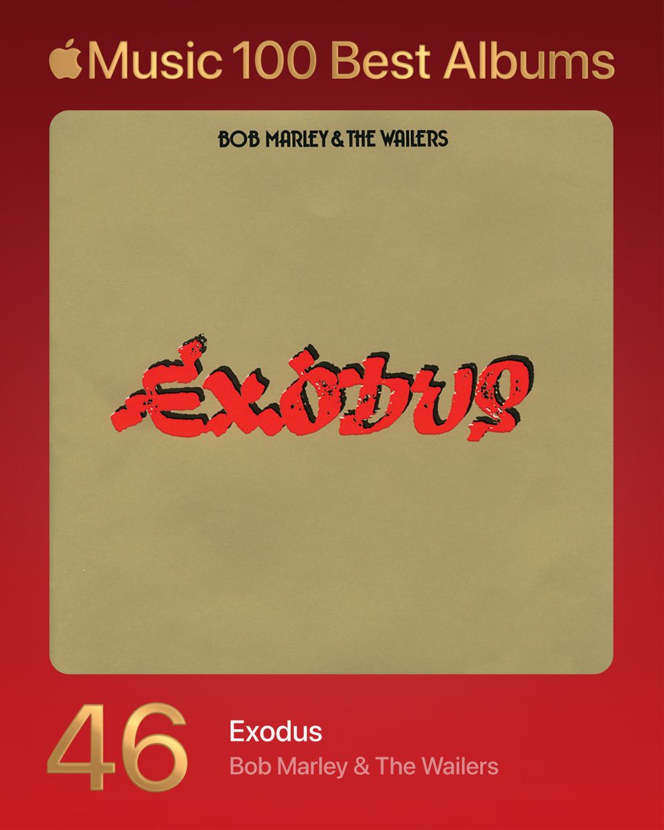 46. Exodus - Bob Marley & The Wailers #100BestAlbums