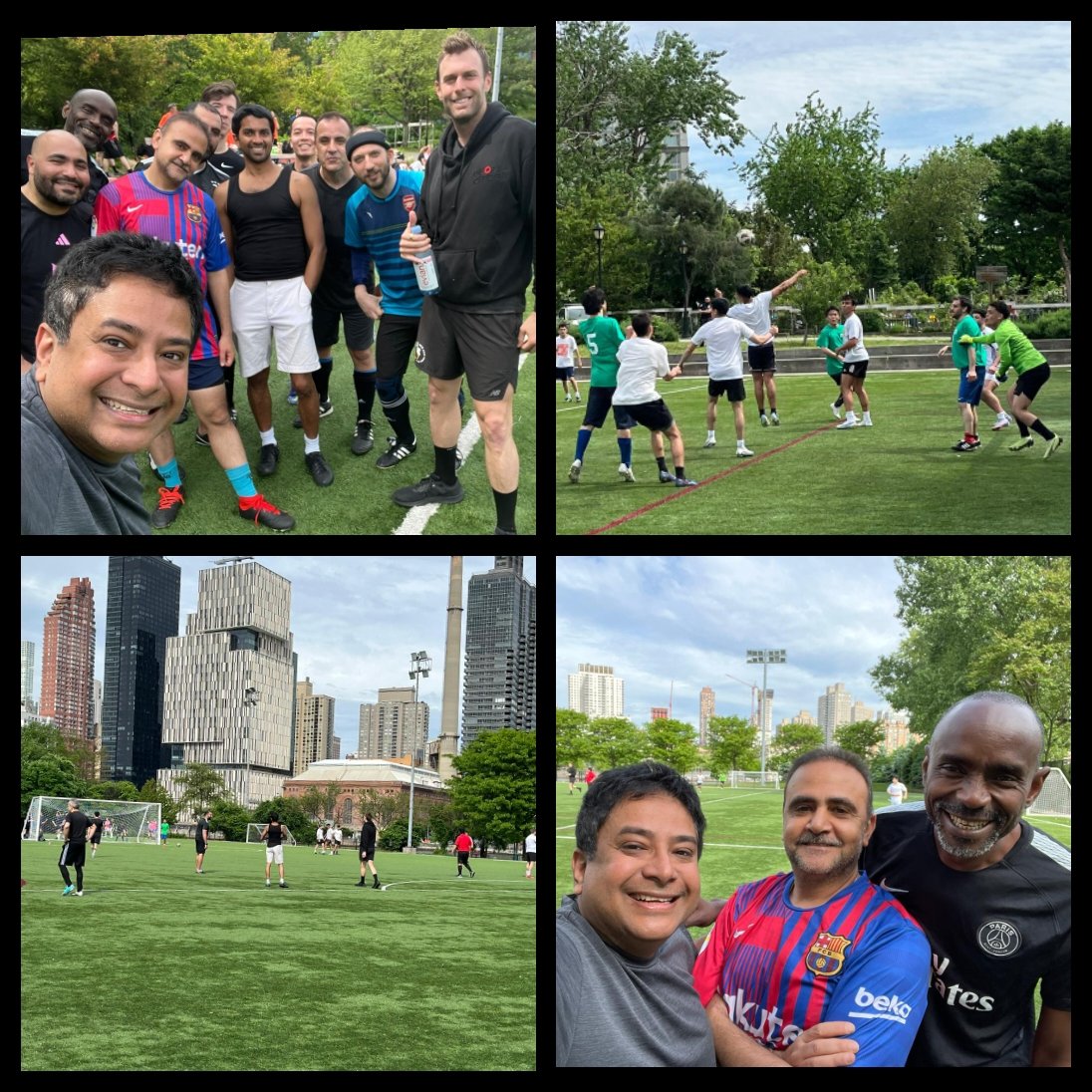 Excited to play the 5th  Roosevelt Island Football Association (RIFA)- Leukemia Lymphoma Society Charity football Tournament at #roosevtisland #newyork . Glad to be a part of this amazing cause #curecancer @MountsinaiUro @IcahnMountSinai @PCF_Science