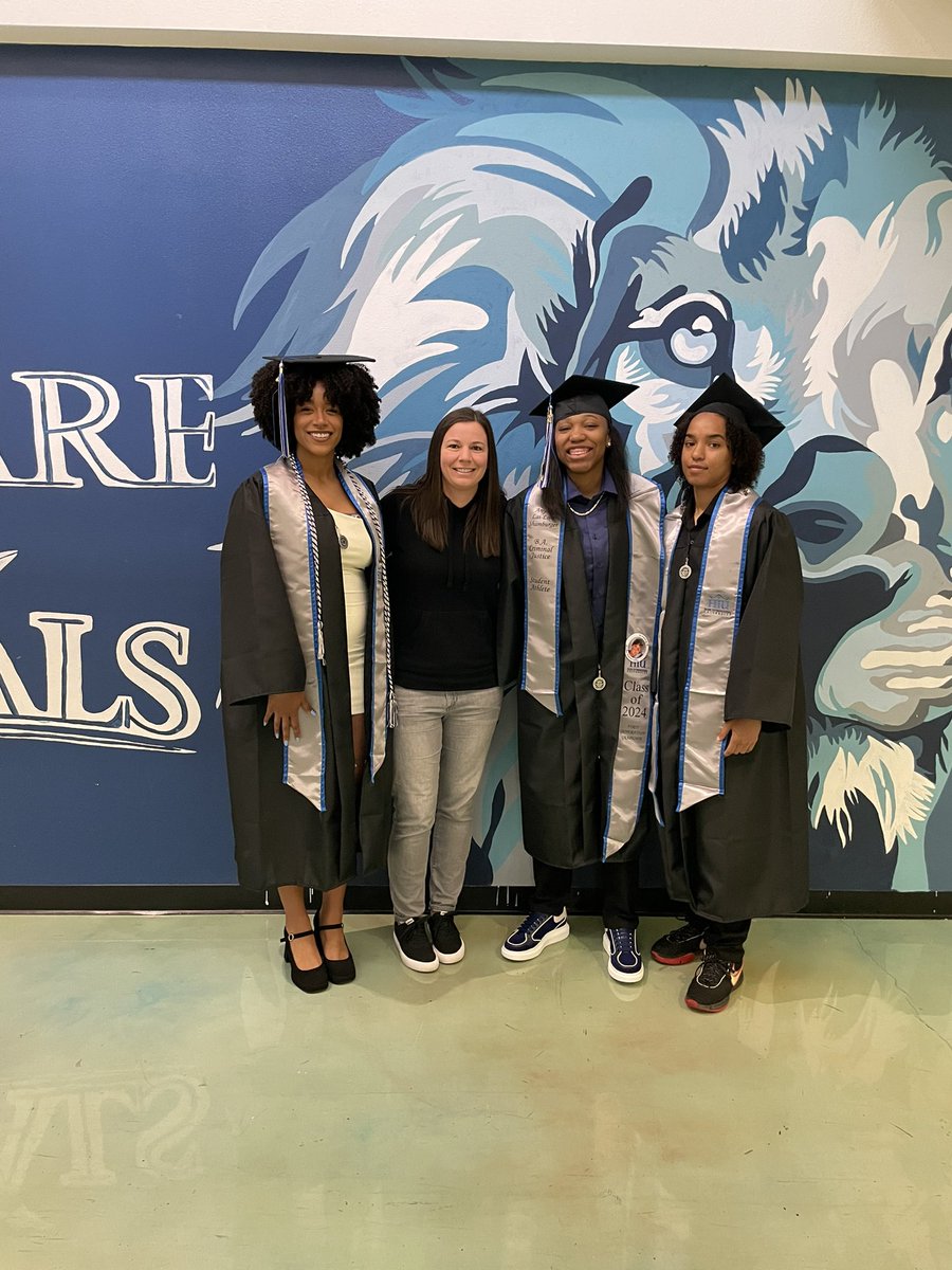 Always one of my favorite days… seeing them walk across that stage and get their diploma is one of the proudest moments as coach 🥳🥰 #watchoutworld #shistaysready
