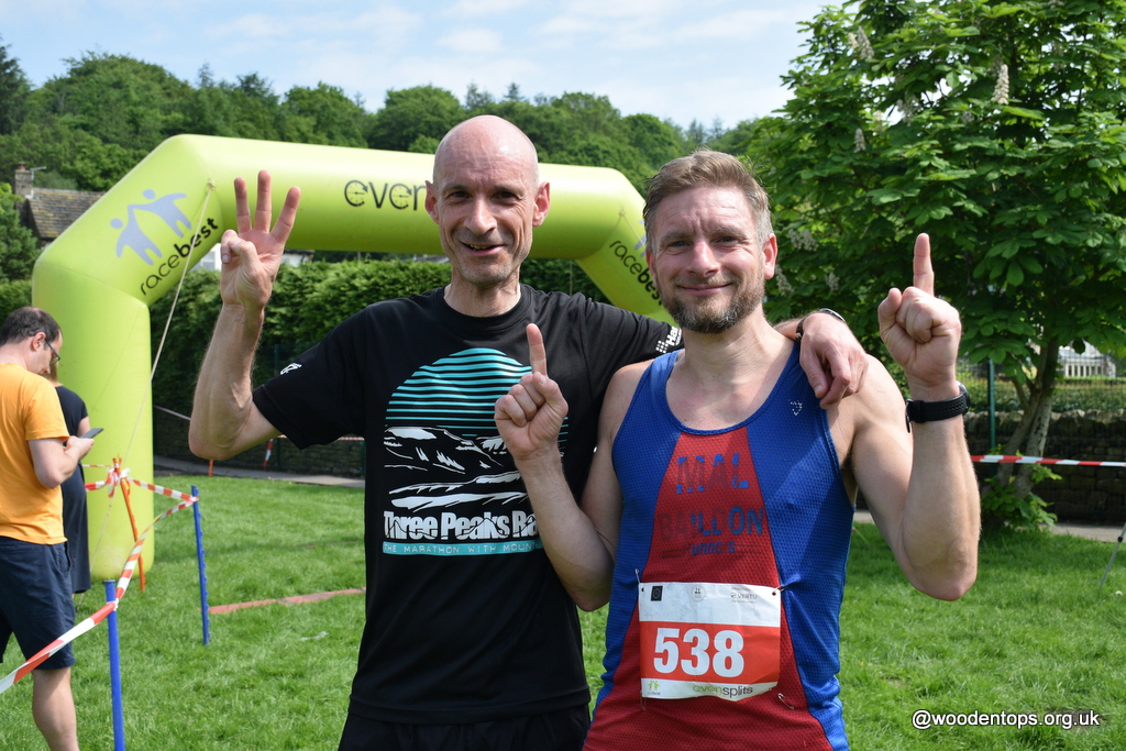 Up The Odda 5k Trail Race winner Michael Malyon Baildon Runners 20.53 & 3rd Rich Sykes Saltaire Striders 24.18 - Results racebest.com/races/qrrvt @SaltaireStrider @BaildonRunners @uptheodda