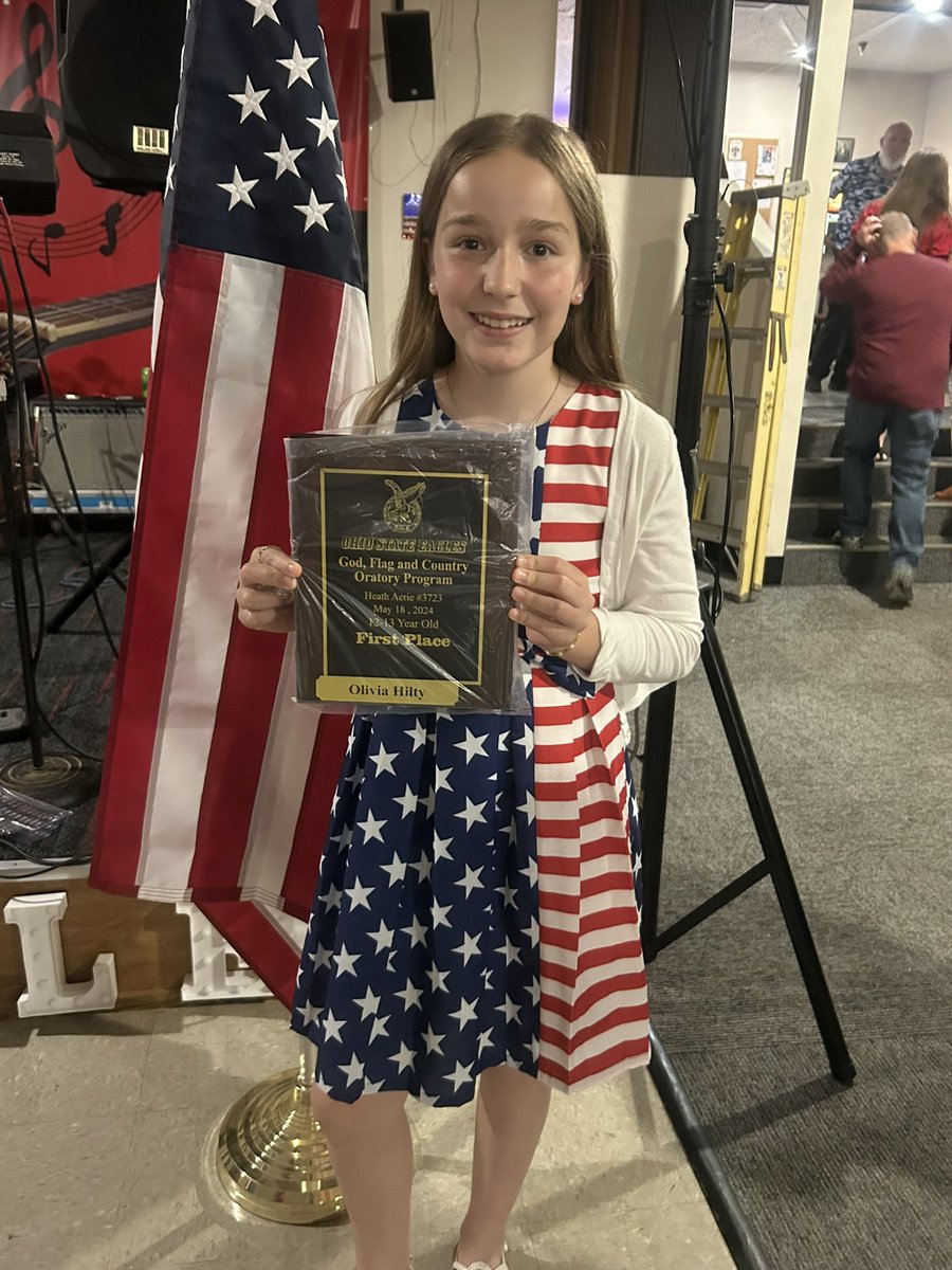 Philogirlsbball's tweet image. State Champion in the F.O.E.’s God, Flag, and Country Oratory program, 12-13 year old division. #Back2Back @MrsW_PJHS @FranklinLocal @philocoach