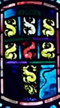 Gatlinburg Presbyterian #Gatlinburg #Tennessee Symbol is seven cloven flames, reminding us of the flames of the Holy Spirit descending upon the Community of the Apostles. #stainedglassSaturday #Presbyterian #pcusa #Pentecost #stainedglass #stainedglassart