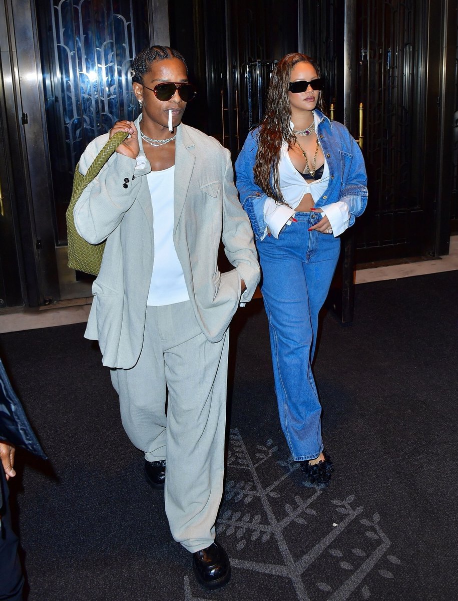 Rih and Rocky stay having the best date-night fits 🔥
