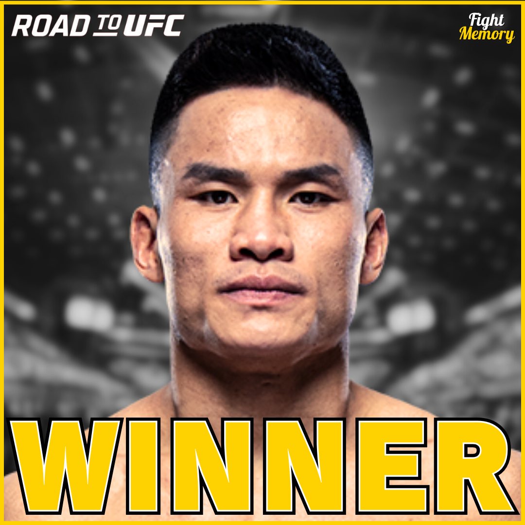 RTU試合結果📝 安藤達也、カンジエに判定負け。 カンジエが準決勝進出。 #UFC #RTU3