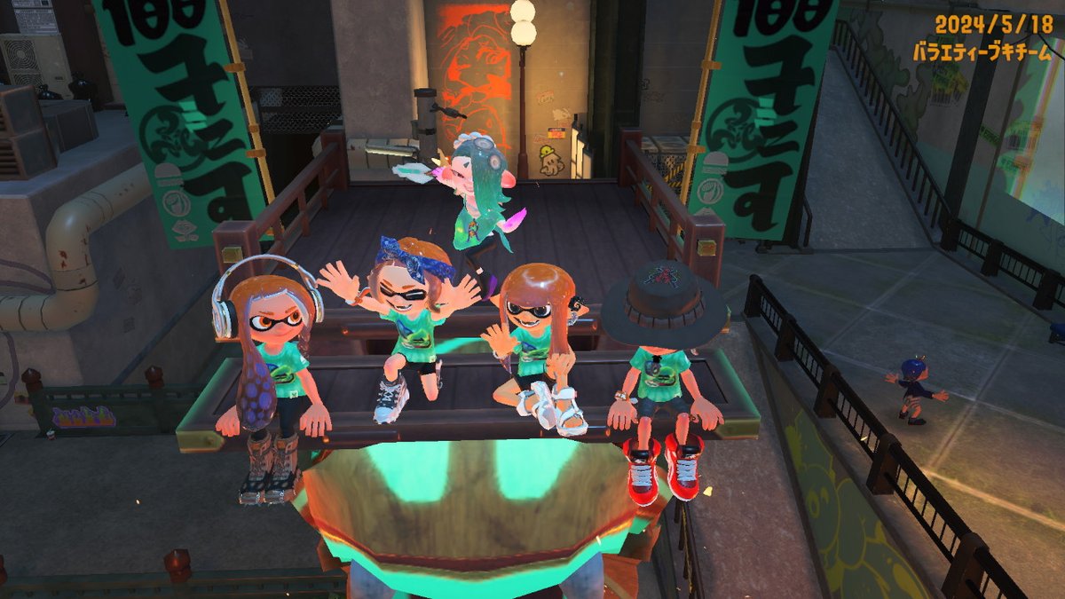 y00y16's tweet photo. 共闘感謝！ #スプラトゥーン3 #Splatoon3 #NintendoSwitch https://t.co/ZM8xO4IuD6