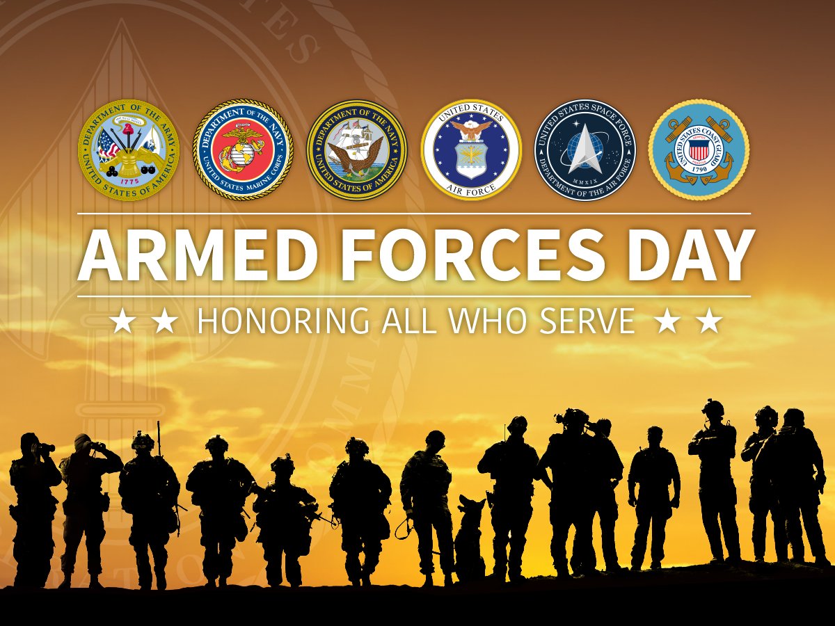 SOCOM joins the nation in celebrating #ArmedForcesDay and paying tribute to the men and women serving in all six branches of our military. Thank you for your dedication, #service, sacrifices, and the role you play in safeguarding our nation's interests, security and ideals.