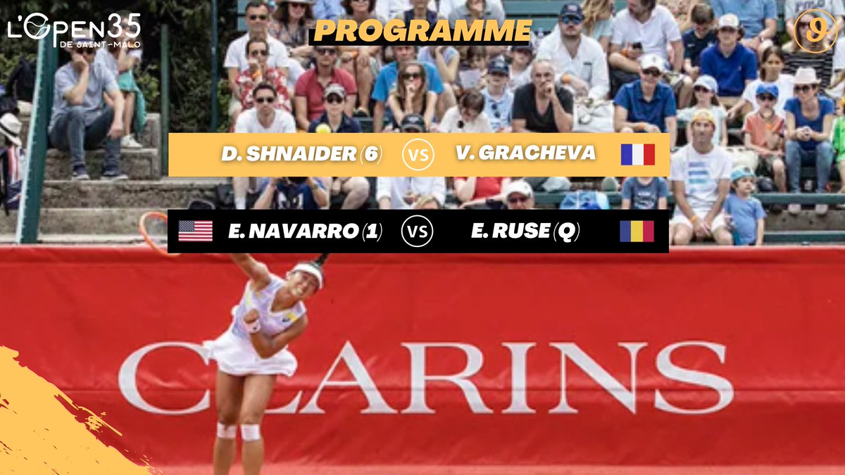 LesOutsidersTV's tweet photo. On est live !!

Il est l'heure de soutenir Varvara Gracheva en 1/2 finale du @TropheeClarins 🎾

📺https://t.co/ahEXF6qyMI https://t.co/fEiEdMTUI8