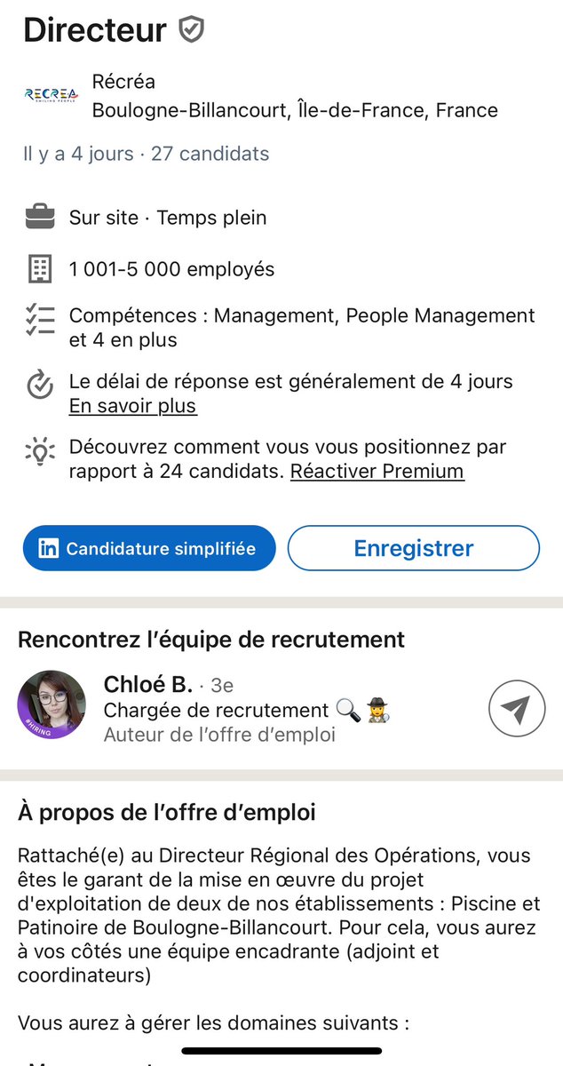 sylvannooo's tweet photo. @bruno_salomon @Ville_BoulogneB @pcbaguet @armellegendarme @Metropolitans92 Recréa a pas l’air d’avoir été mis au courant…faudrait un mi-temps du coup, pas un temps plein 🤨 https://t.co/MVaCYHEq8B