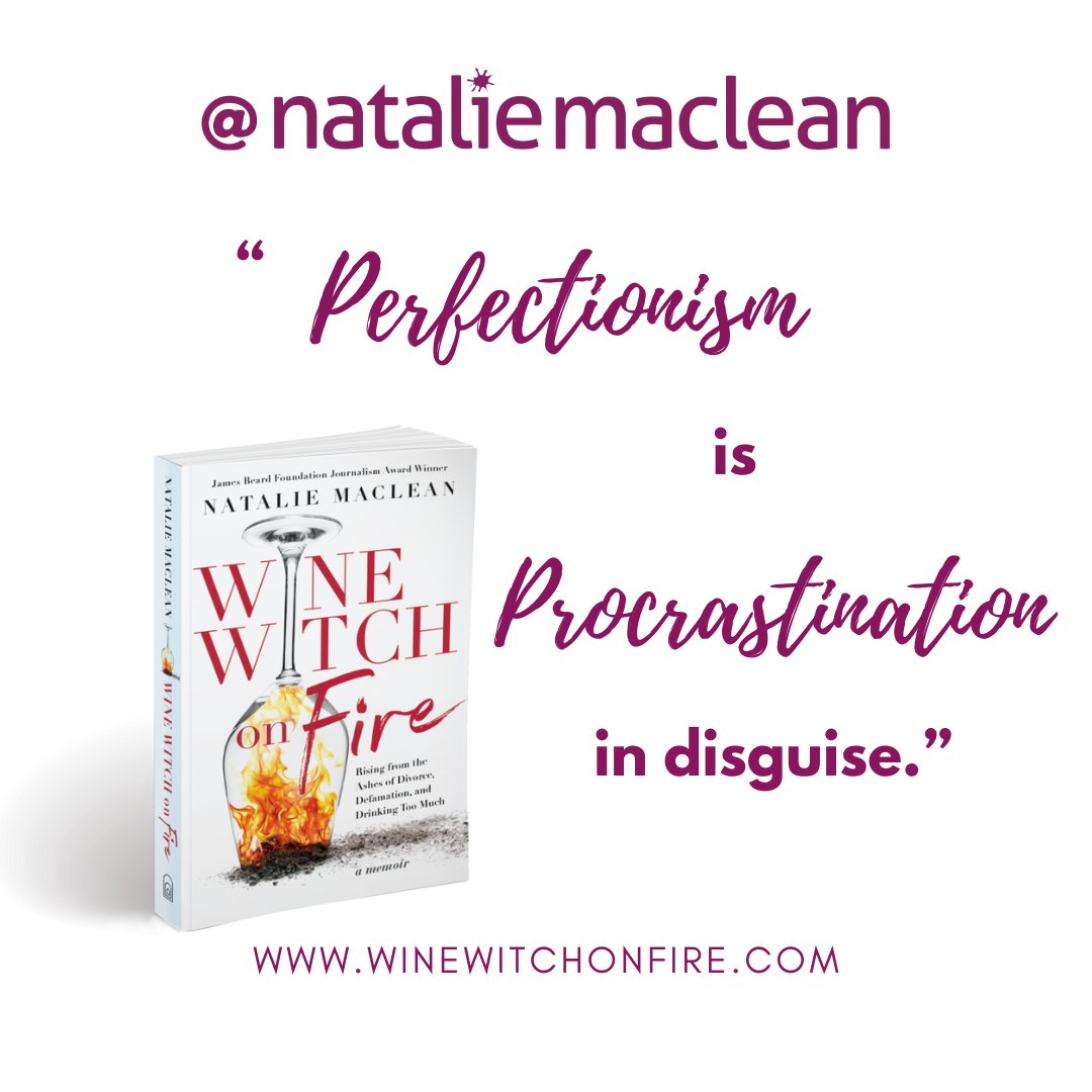 Don't be a procrastinator. Get your copy of my book here 👇 nataliemaclean.com/blog/retailers… Cheers🥂 Natalie @dundurnpress @trfnews @HornblowerBooks @sandhillbooks #nataliemaclean #winewitchonfire #booktwitter #booklaunch #canadianauthor #memoir