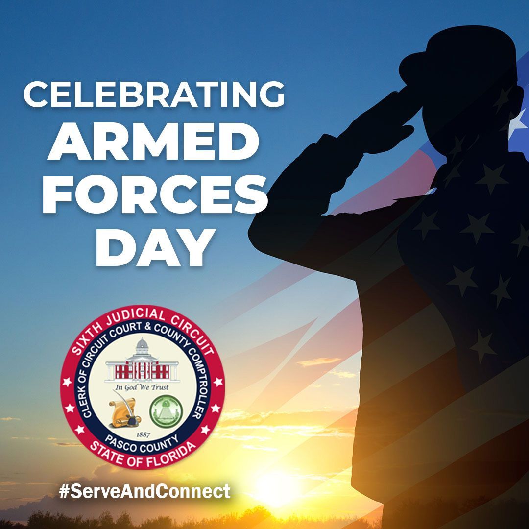 On #ArmedForcesDay, we thank all the brave men and women who have fought, and continue to fight, for our freedom. 

#FLClerks 
#ServeAndConnect