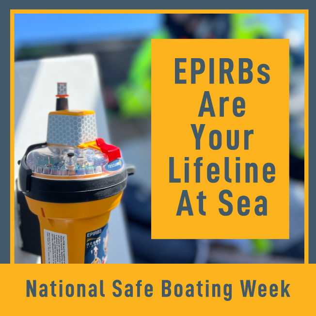 An  EPIRB can be your lifeline in an SOS. Make sure your #EPIRB is registered, properly maintained, and easily accessible on your boat.
Learn More about EPIRBs:  zurl.co/sNkH 

#BoatingSafety #safeboating, #weloveboating #nationalsafeboatingweek x.com/messages/compo…